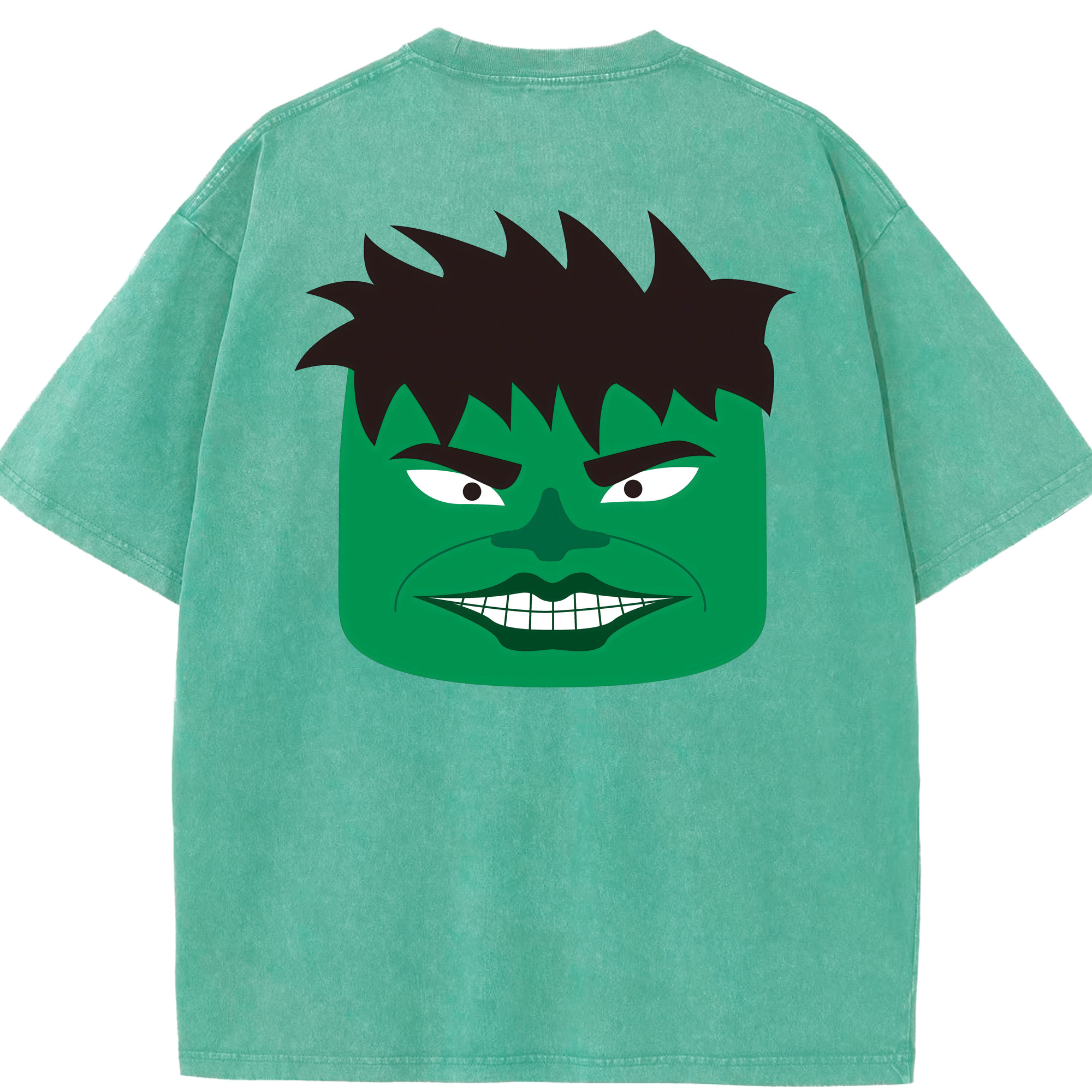 （画像用） アベンジャーズ The Avengers 綿100% ヴィンテージ風 半袖Tシャツ（背面プリント）